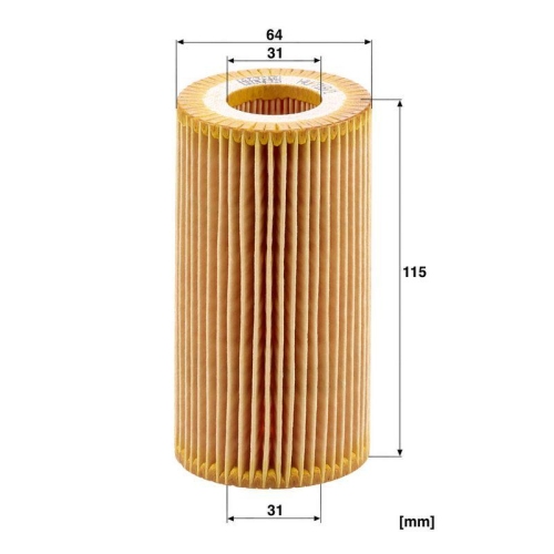 &Ouml;lfilter MANN-FILTER HU 718/1 n f&uuml;r OPEL SAAB GENERAL MOTORS
