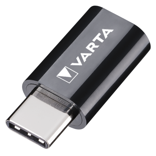 VARTA Charge & Sync Adapter Micro USB to USB Type C