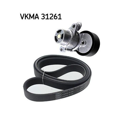 Keilrippenriemensatz SKF VKMA 31261 für AUDI SEAT SKODA VW