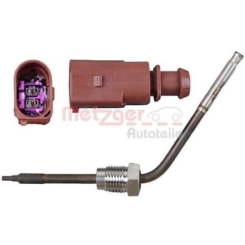 Sensor, Abgastemperatur METZGER 0894974 GREENPARTS f&uuml;r AUDI