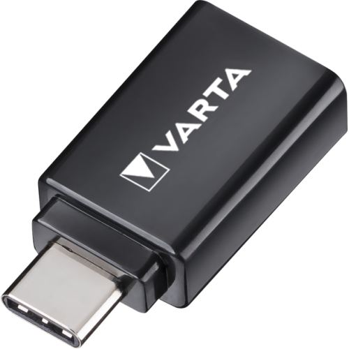VARTA Charge & Sync Adapter Ladestecker USB A to USB Type C