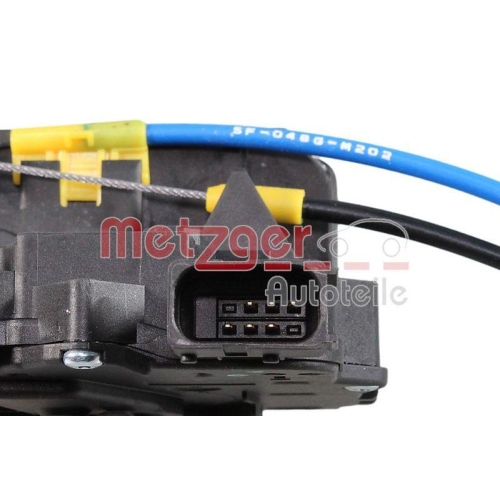 T&uuml;rschloss METZGER 2314504 f&uuml;r CITRO&Euml;N FIAT PEUGEOT, Schiebet&uuml;r, hinten rechts