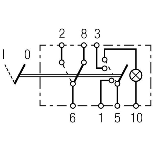 HELLA Warnblinkschalter 6HH 007 832-591 für
