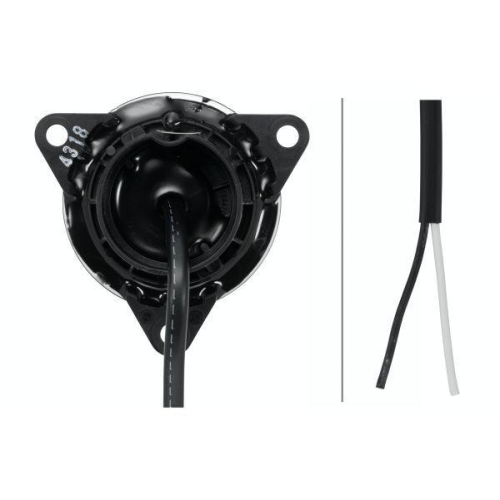 HELLA Blinkleuchte 2BA 011 172-421 für DAF VAN HOOL VOLVO, hinten