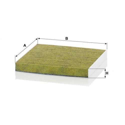 Filter, Innenraumluft MANN-FILTER FP 2043 FreciousPlus f&uuml;r MAZDA