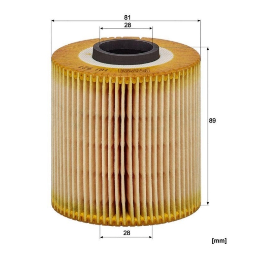 &Ouml;lfilter MANN-FILTER HU 921 x f&uuml;r BMW FORD