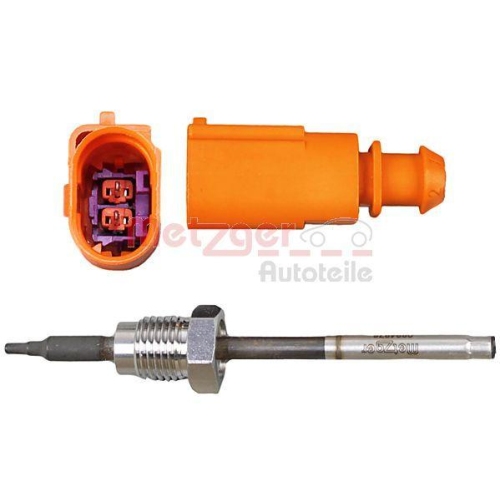 Sensor, Abgastemperatur METZGER 0894976 GREENPARTS f&uuml;r AUDI