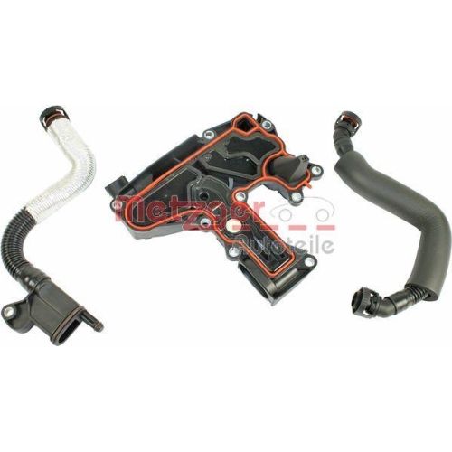 Reparatursatz, Kurbelgehäuseentlüftung METZGER 2385072 für VAG, Zylinderkopf