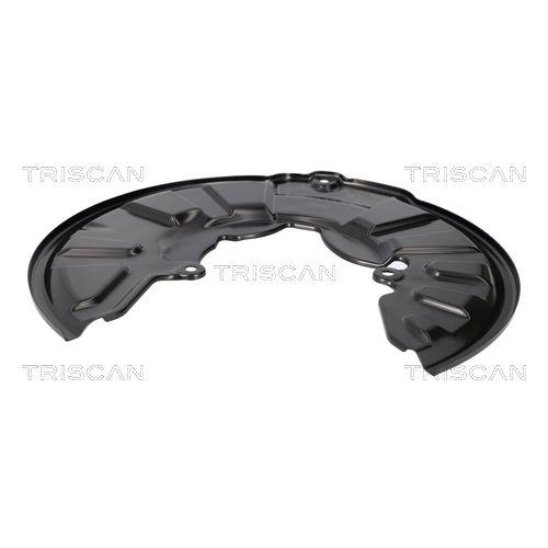 Spritzblech, Bremsscheibe TRISCAN 8125 23121 f&uuml;r SMART, Vorderachse rechts