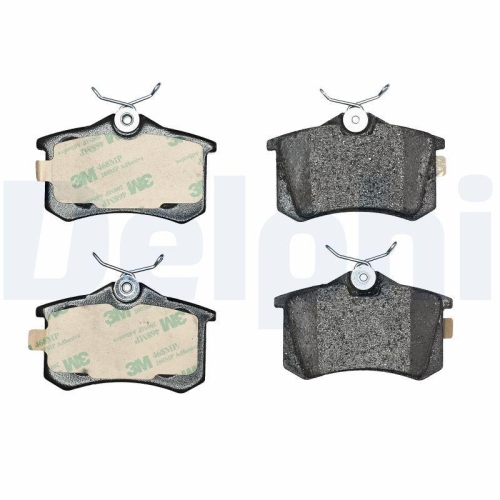 DELPHI LP3346 Bremsbelagsatz, Scheibenbremse f&uuml;r AUDI CITRO&Euml;N OPEL PEUGEOT SEAT