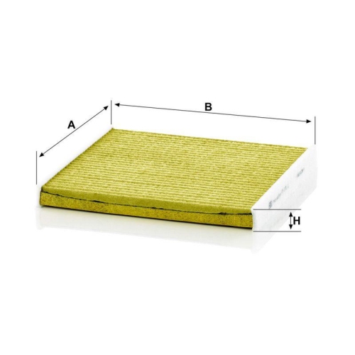 Filter, Innenraumluft MANN-FILTER FP 2131 FreciousPlus f&uuml;r SUBARU TOYOTA