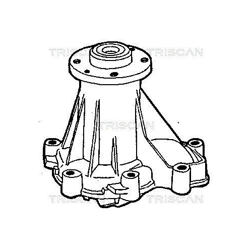Wasserpumpe, Motork&uuml;hlung TRISCAN 8600 23838 f&uuml;r MERCEDES-BENZ SSANGYONG DAEWOO