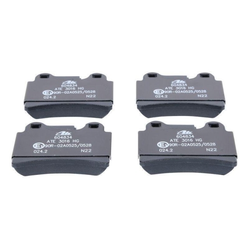 Bremsbelagsatz, Scheibenbremse ATE 13.0460-4834.2 f&uuml;r VAG, Hinterachse