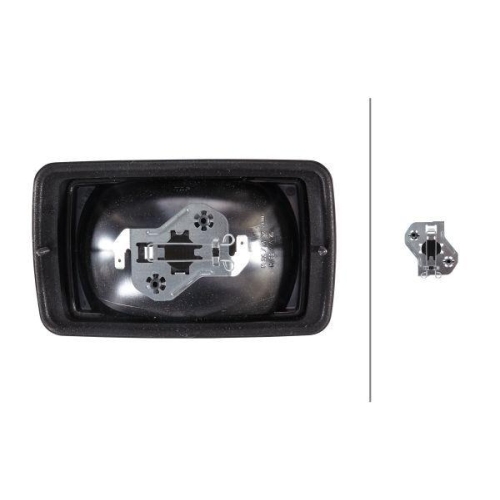 HELLA Arbeitsscheinwerfer 1GA 996 082-001 Picador für LIEBHERR CLAAS JCB ZIEGLER