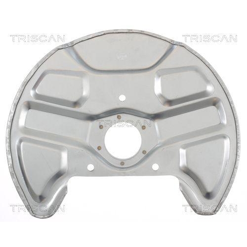 Spritzblech, Bremsscheibe TRISCAN 8125 27114 f&uuml;r VOLVO, Vorderachse