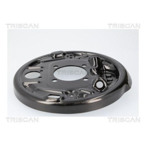 Spritzblech, Bremsscheibe TRISCAN 8125 23232 f&uuml;r SMART, Hinterachse rechts