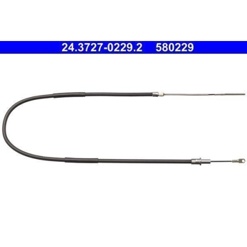 Seilzug, Feststellbremse ATE 24.3727-0229.2 f&uuml;r BMW, hinten