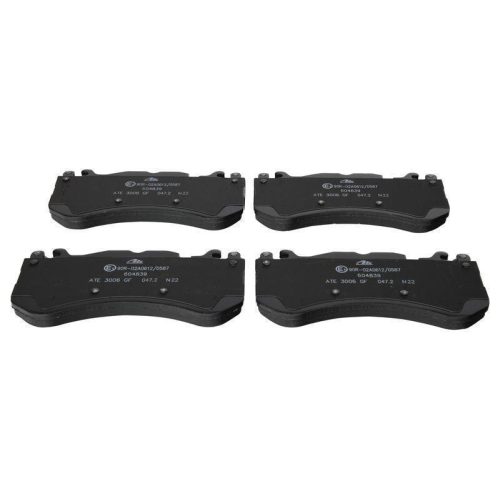 Bremsbelagsatz, Scheibenbremse ATE 13.0460-4839.2 f&uuml;r MERCEDES-BENZ, Vorderachse