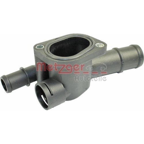 K&uuml;hlmittelflansch METZGER 4010084 f&uuml;r VAG, Zylinderkopf, getriebeseitig