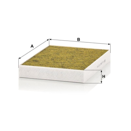 Filter, Innenraumluft MANN-FILTER FP 23 014-2 FreciousPlus f&uuml;r BMW
