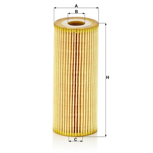 &Ouml;lfilter MANN-FILTER HU 726/2 x f&uuml;r FORD VAG STILL LINDE