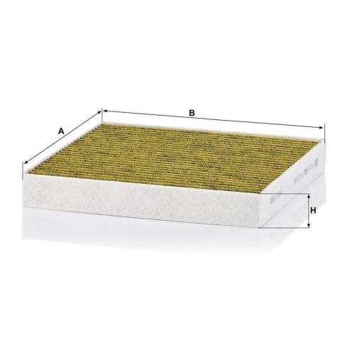 Filter, Innenraumluft MANN-FILTER FP 23 024 FreciousPlus f&uuml;r HYUNDAI KIA