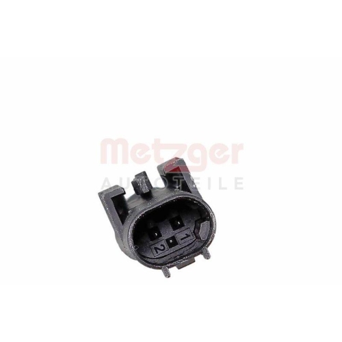 Sensor, Raddrehzahl METZGER 09001515 f&uuml;r FIAT, Vorderachse