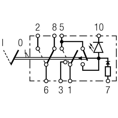 HELLA Warnblinkschalter 6HH 007 832-721 für GRIMME
