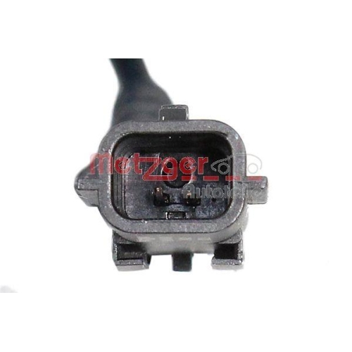 Sensor, Raddrehzahl METZGER 09001482 f&uuml;r RENAULT, Vorderachse
