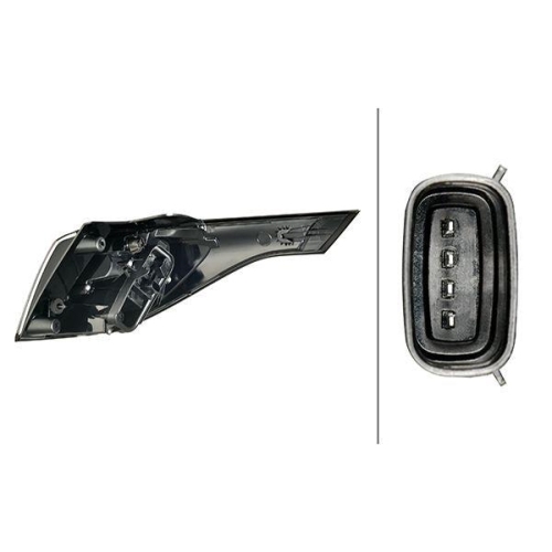 HELLA Heckleuchte 2SD 015 693-111 für OPEL