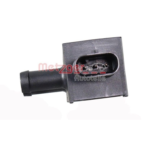 Sensor, Abgasdruck METZGER 0906459 ORIGINAL ERSATZTEIL GREENPARTS f&uuml;r VOLVO