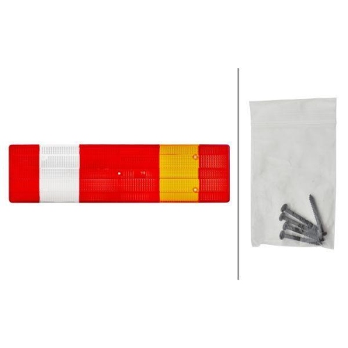 HELLA Lichtscheibe, Heckleuchte 9EL 134 296-051 f&uuml;r DAF MERCEDES-BENZ SCANIA