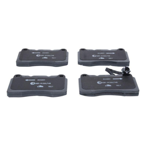 Bremsbelagsatz, Scheibenbremse ATE 13.0460-4851.2 f&uuml;r FIAT, Vorderachse