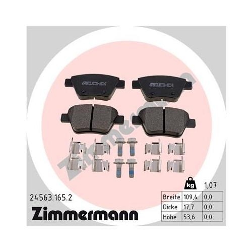 Bremsscheibe ZIMMERMANN 600.3241.20 COAT Z f&uuml;r FORD MG VAG AUDI (FAW) VW (FAW)