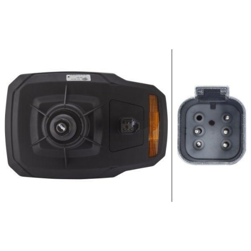 HELLA Hauptscheinwerfer 1LA 328 450-041 für, rechts