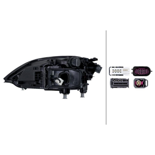HELLA 1EX 016 348-721 Hauptscheinwerfer f&uuml;r PORSCHE, rechts