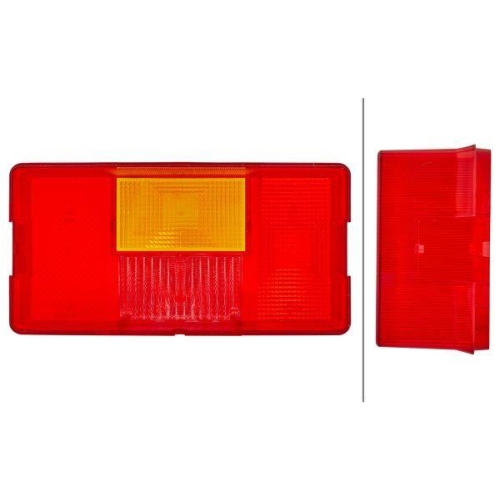 HELLA Lichtscheibe, Heckleuchte 9EL 136 819-031 f&uuml;r DAF STILL KRAMER LINDE HYMER