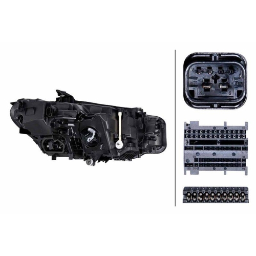 HELLA Hauptscheinwerfer 1EX 016 808-711 f&uuml;r BMW, links