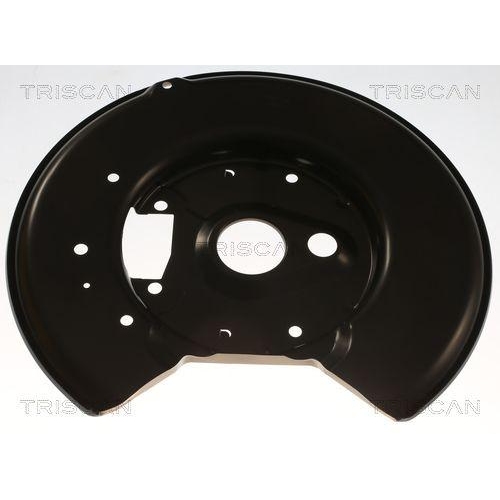 Spritzblech, Bremsscheibe TRISCAN 8125 27207 f&uuml;r VOLVO, Hinterachse rechts