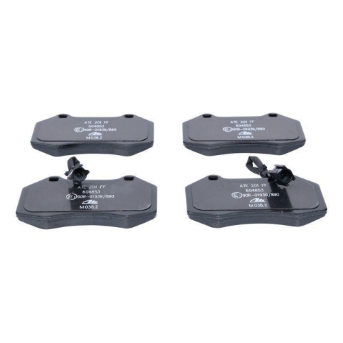 Bremsbelagsatz, Scheibenbremse ATE 13.0460-4853.2 f&uuml;r FIAT JEEP, Vorderachse