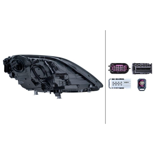 HELLA 1EX 016 351-511 Hauptscheinwerfer f&uuml;r PORSCHE, links