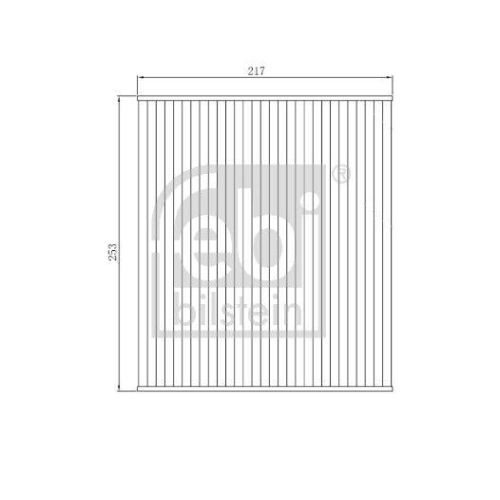 FEBI BILSTEIN Filter, Innenraumluft 173280 f&uuml;r PORSCHE