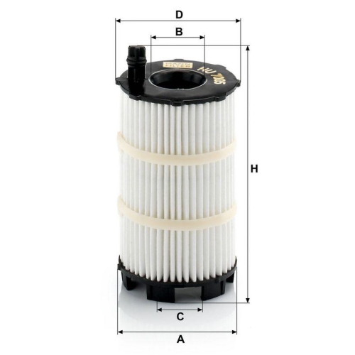 &Ouml;lfilter MANN-FILTER HU 7005 x f&uuml;r VAG