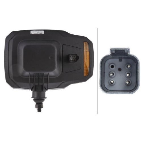 HELLA Hauptscheinwerfer 1LA 328 450-321 für, rechts