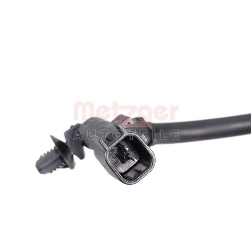 Sensor, Raddrehzahl METZGER 09001522 GREENPARTS f&uuml;r FORD, Hinterachse links