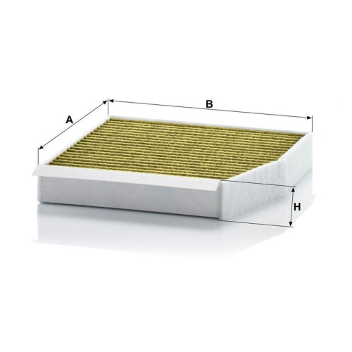 Filter, Innenraumluft MANN-FILTER FP 26 007/1 FreciousPlus f&uuml;r MERCEDES-BENZ
