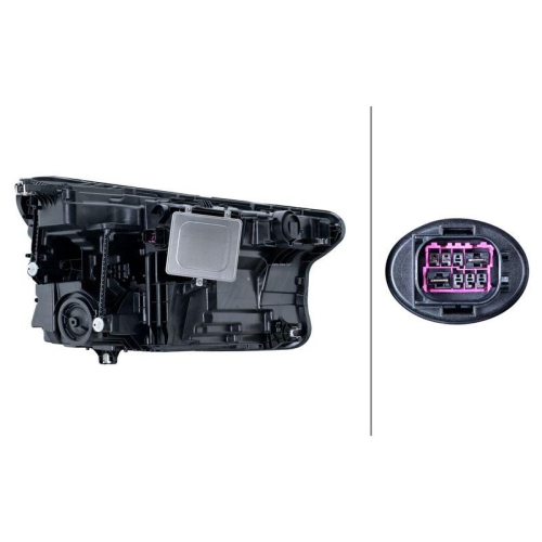 HELLA 1EX 015 400-911 Hauptscheinwerfer f&uuml;r AUDI, links