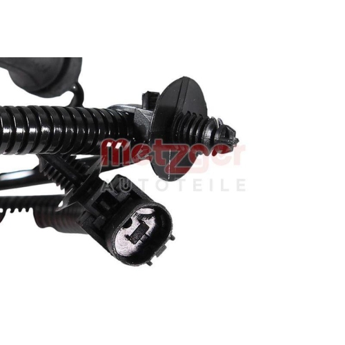 Sensor, Raddrehzahl METZGER 09001523 f&uuml;r LAND ROVER, Vorderachse links