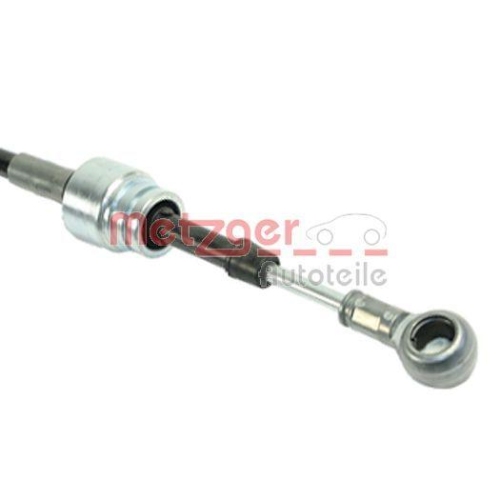 Seilzug, Schaltgetriebe METZGER 3150184 für FIAT LANCIA, links