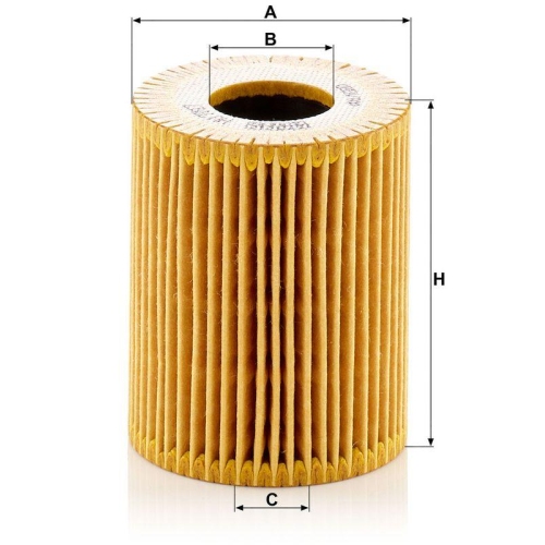 &Ouml;lfilter MANN-FILTER HU 7017 z f&uuml;r VAG